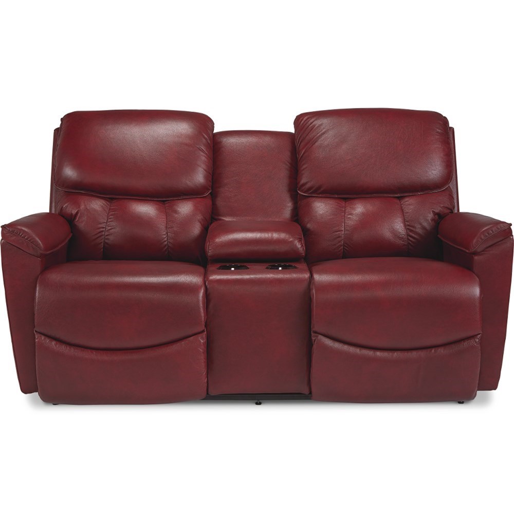 LaZBoy Kipling Casual Power Reclining Loveseat with Cupholder Storage